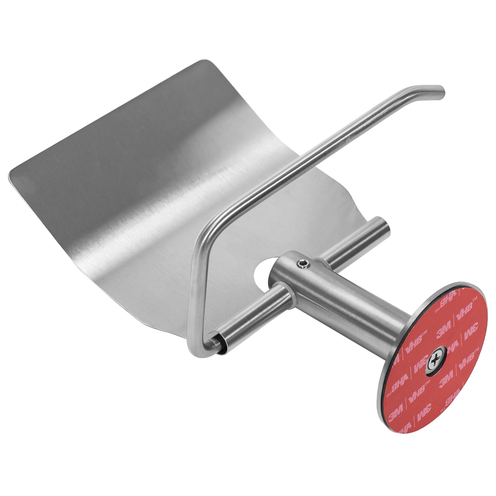 Porta Carta Igenica Nickel Brush Inox 322219 Duo