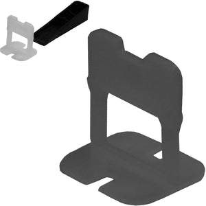 livellatore distanziatore maxi super solo tirante 1mm grigio pz.250 cod:ferx.99167