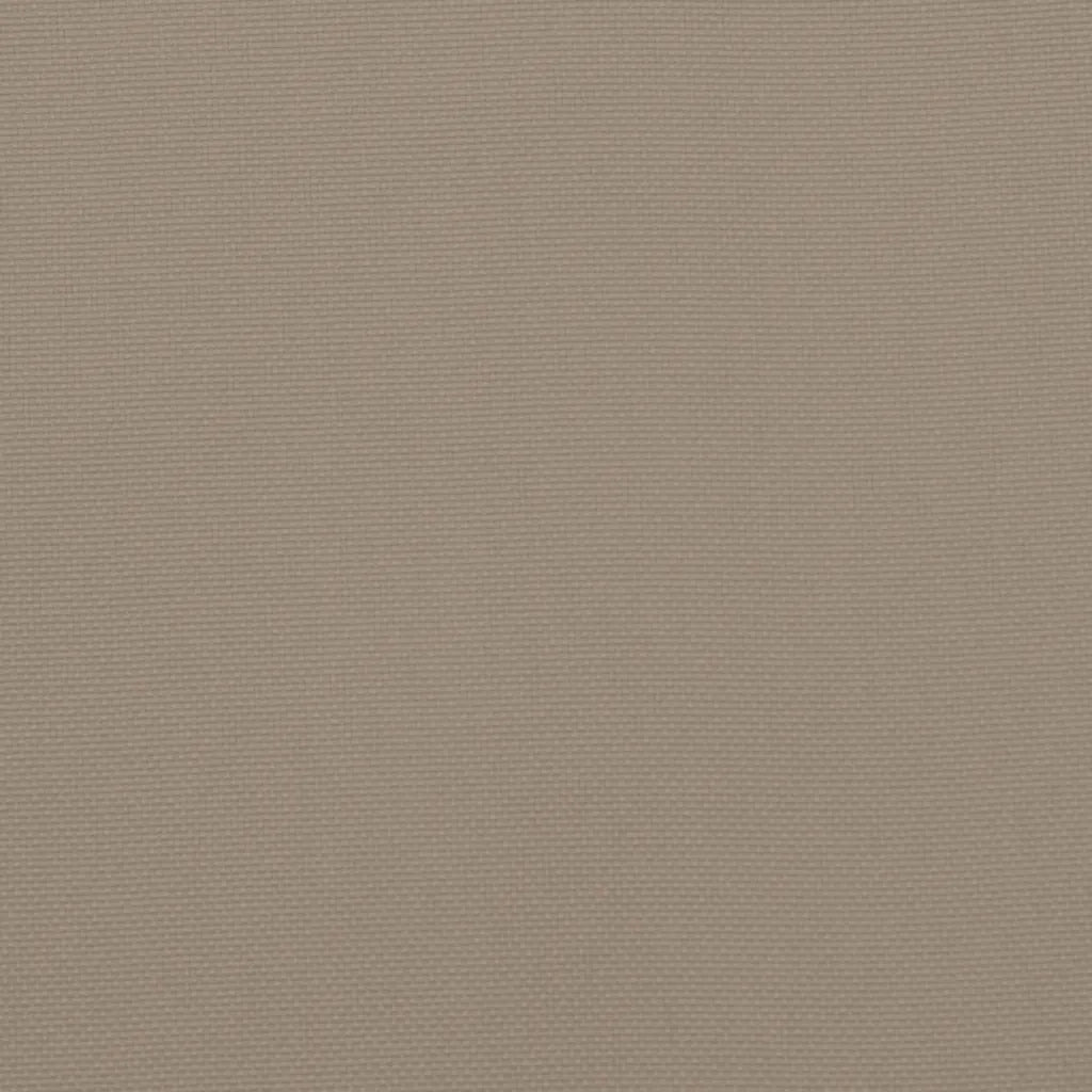 Cuscini per Sedia con Schienale Alto 4pz Tortora Tessuto Oxford 377627