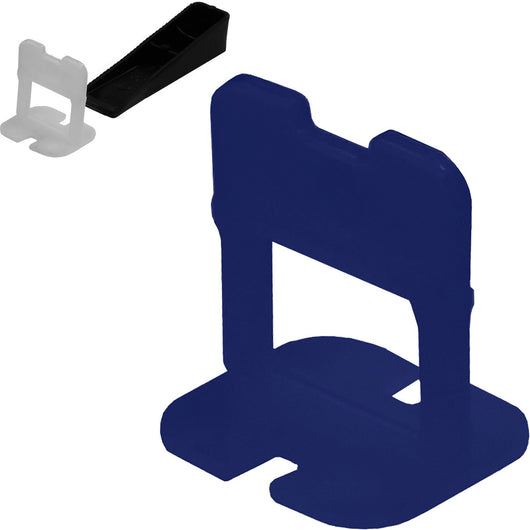 livellatore distanziatore maxi super solo tirante 1.5mm blu pz.250 cod:ferx.99168