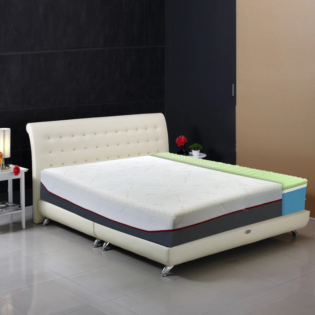 Materasso 660 molle insacchettate e Memory 175x195, materasso ortopedico detraibile, Materasso dispositivo medico con 2 cuscini PROMO, TEK H24