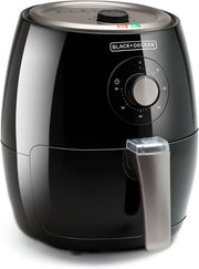 Black+decker bxaf2500e - friggitrice ad aria. senza olio. -99% di grassi. frigge, arrostisce, cuoce e riscalda. 2.5l. 1500w. timer 30min. 80ºc-200ºc. antiaderente. nero
