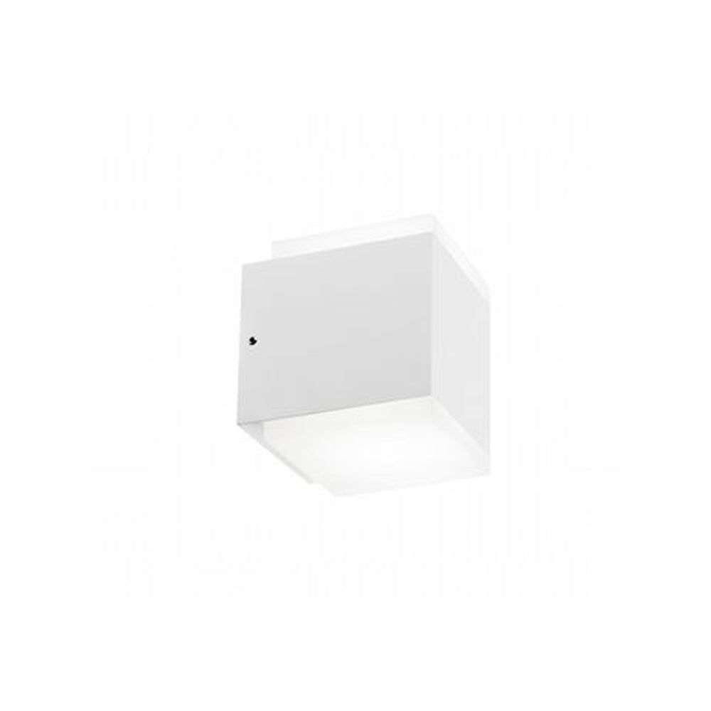 Applique Da Esterno Tango Alluminio E Termoplastica Bianco Led 7,2+7,2W 4000K