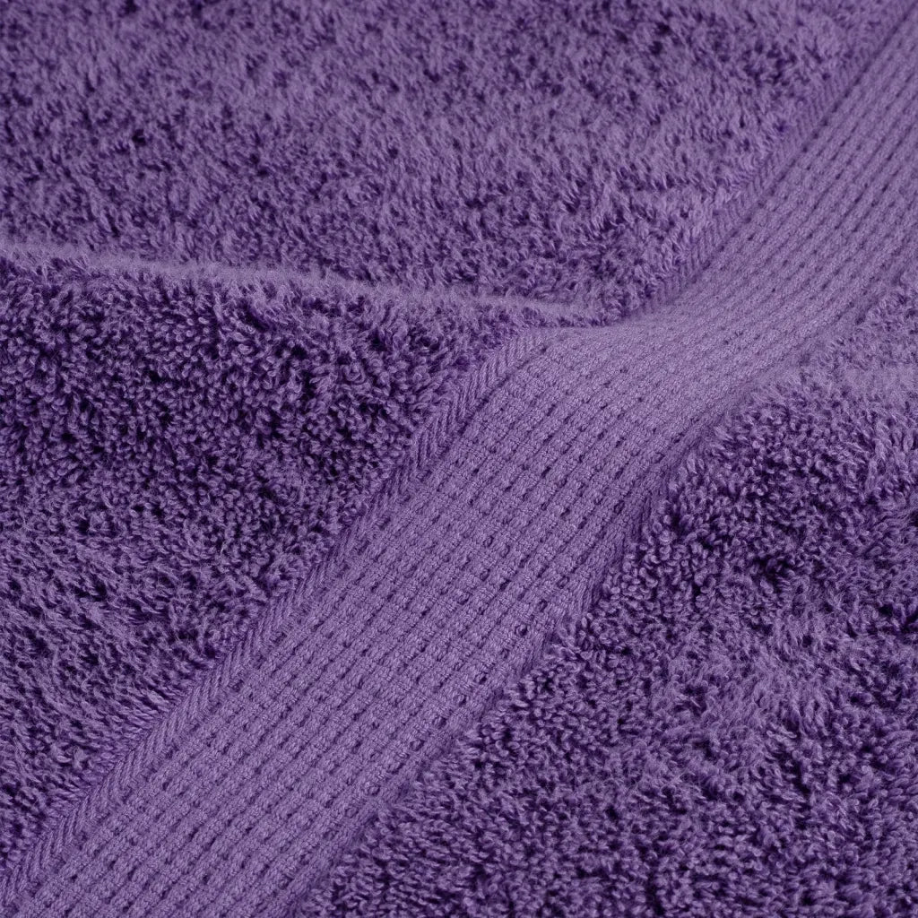 Asciugamani Premium SOLUND 2 pz Viola 50x100 cm 600 g/m² 137353