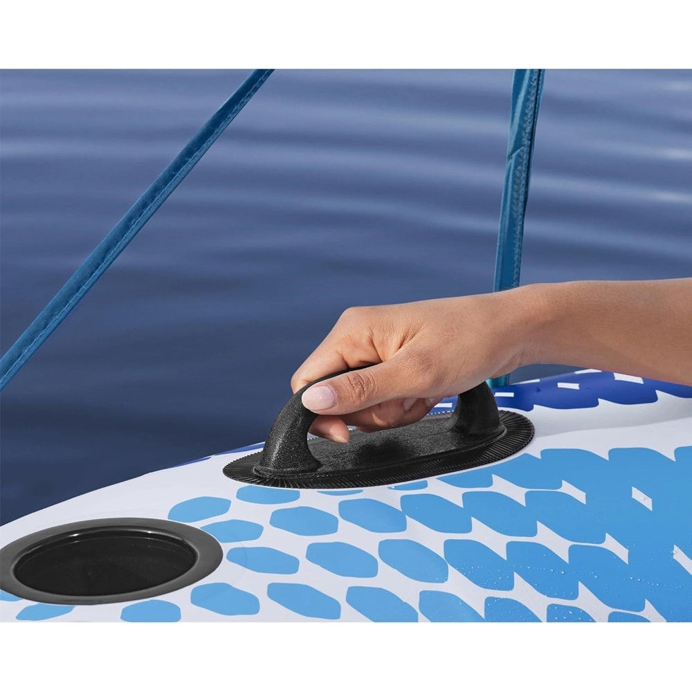 Trade Shop - Poltrona Rapid Rider Canopy Fondo In Rete Con Parasole Portabicchiere Maniglie 43725 -