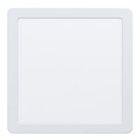 Faretto Ad Incasso Moderno Fueva 5 In Acciaio Bianco Led Integrato 17W 4000K