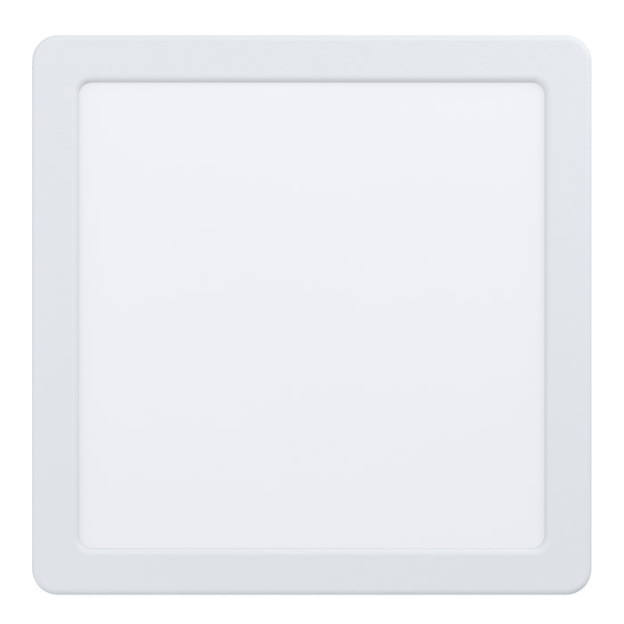 Faretto Ad Incasso Moderno Fueva 5 In Acciaio Bianco Led Integrato 17W 4000K