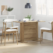 Tavolo da pranzo  in rovere artigianale 110x60x75 cm in legno ingegnerizzato