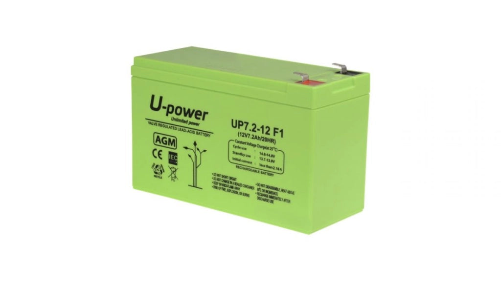 Batteria ricaricabile UPS Antifurto piombo-acido AGM 12 V 7.2 Ah