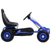 Go Kart a Pedali con Pneumatici Blu CFW2837028