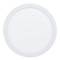 Faretto Ad Incasso Moderno Fueva 5 In Acciaio Bianco Led Integrato 17W 3000K