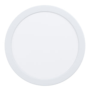 Faretto Ad Incasso Moderno Fueva 5 In Acciaio Bianco Led Integrato 17W 3000K