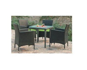 POLTRONA CON CUSCINO IN POLIRATTAN ARREDO EDERA CM. 51X56X88H PEZZI 2