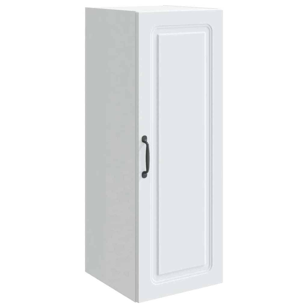 Mobiletto a muro Bianco 33 x 34,5 x 90 cm Legno ingegnerizzato 899265