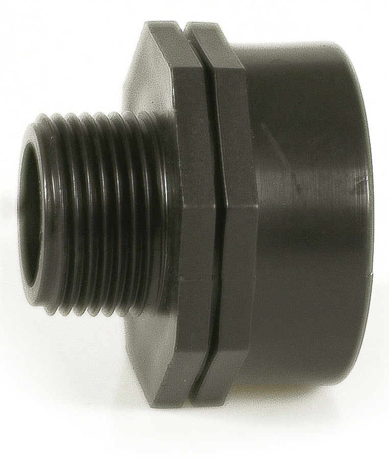 RACCORDO FILETTATO MAGGIORATORE PER TUBO IN POLIETILENE  mis. 3/4x1 50.00 pz