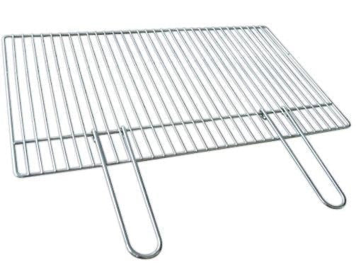GRIGLIA GRIGLIE GRATICOLA BISTECCHIERA PER BARBECUE IN CEMENTO BETON 56X40