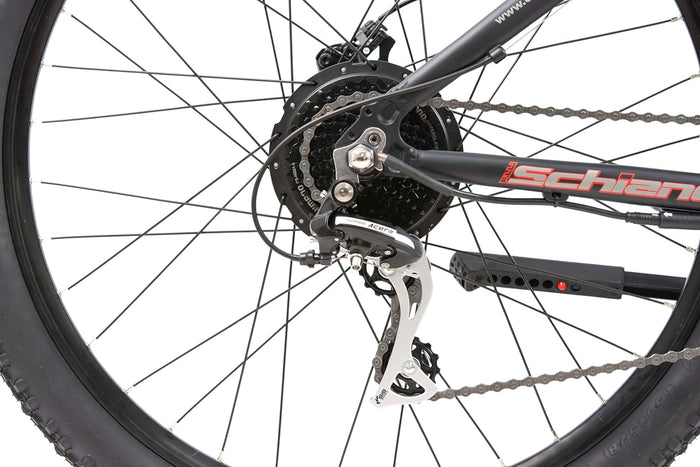 F.lli Schiano Braver, Bici Elettrica Mountain Bike 27.5 Inches per Adulti, 36V 11.6Ah Batteria Rimovibile, Motore 250W 5