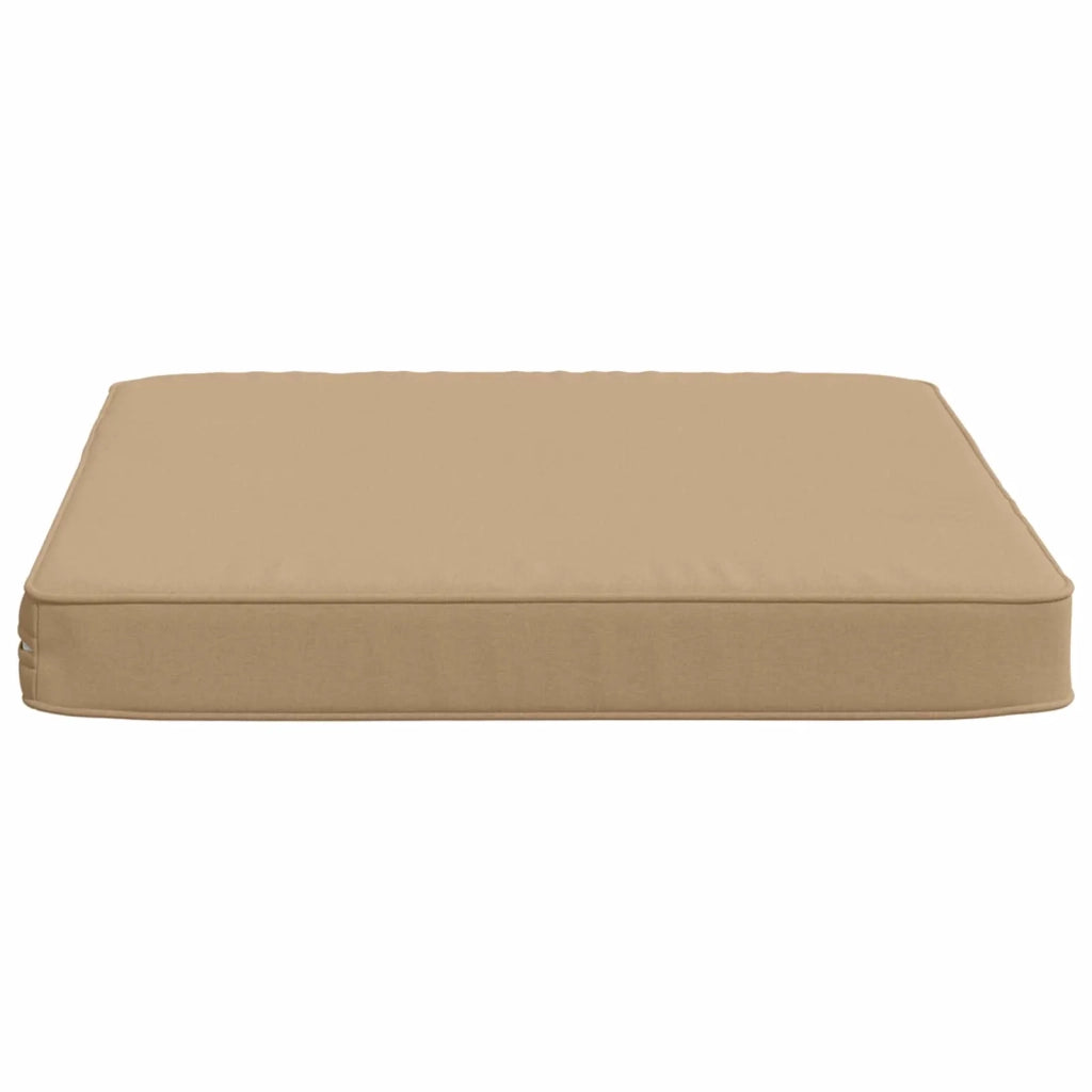 Cuscini per Sedia in 4 Pezzi VUGHT 4 pcs 100% Poliestere Sabbia 946271