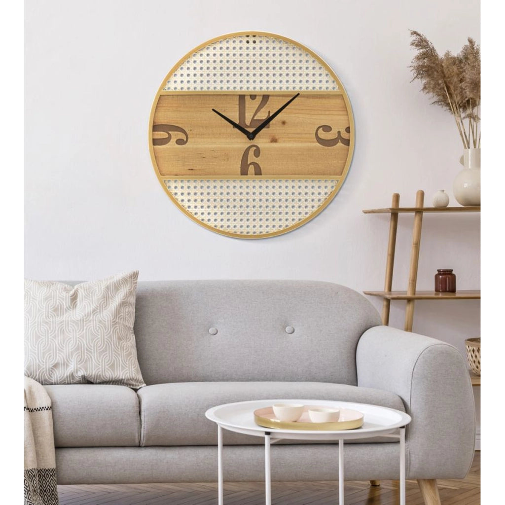 Orologio da Parete VKH262, Multicolore, Metallo, 50x3,5x50 cm