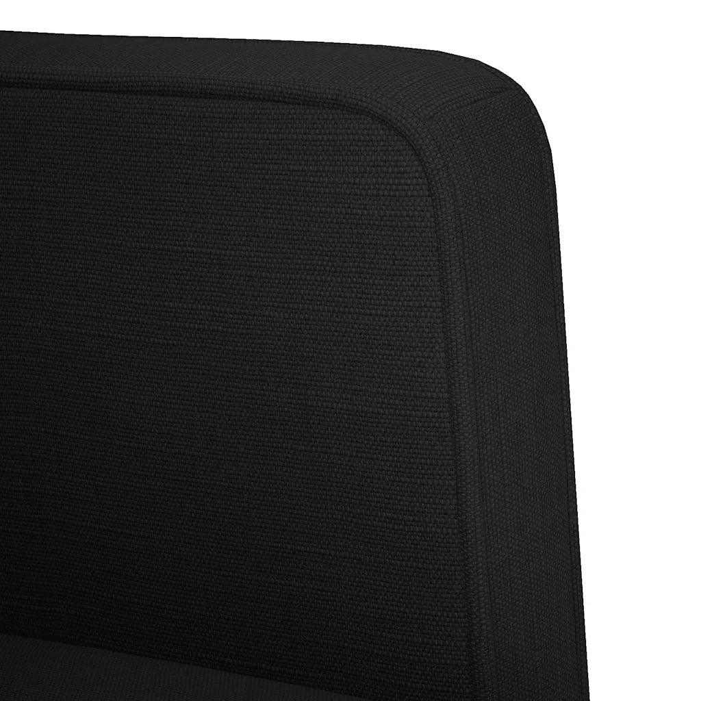 Divano Divanetto Nero 111 cm in Tessuto 4100562