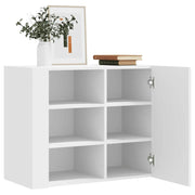 Armadietto a Muro Bianco 75x35x60 cm in Truciolato 848423