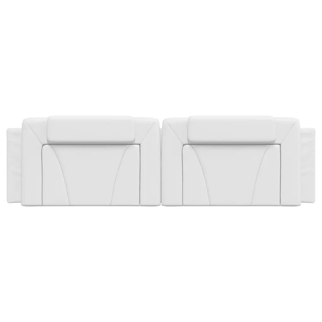 Cuscino Testiera Viana Bianco 180 cm in Similpelle CFW3907994