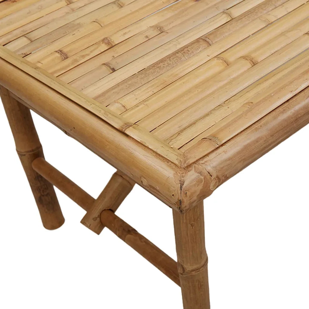 vidaXL Tavolino da salotto Marrone 110 x 50 x 43 cm Bambù