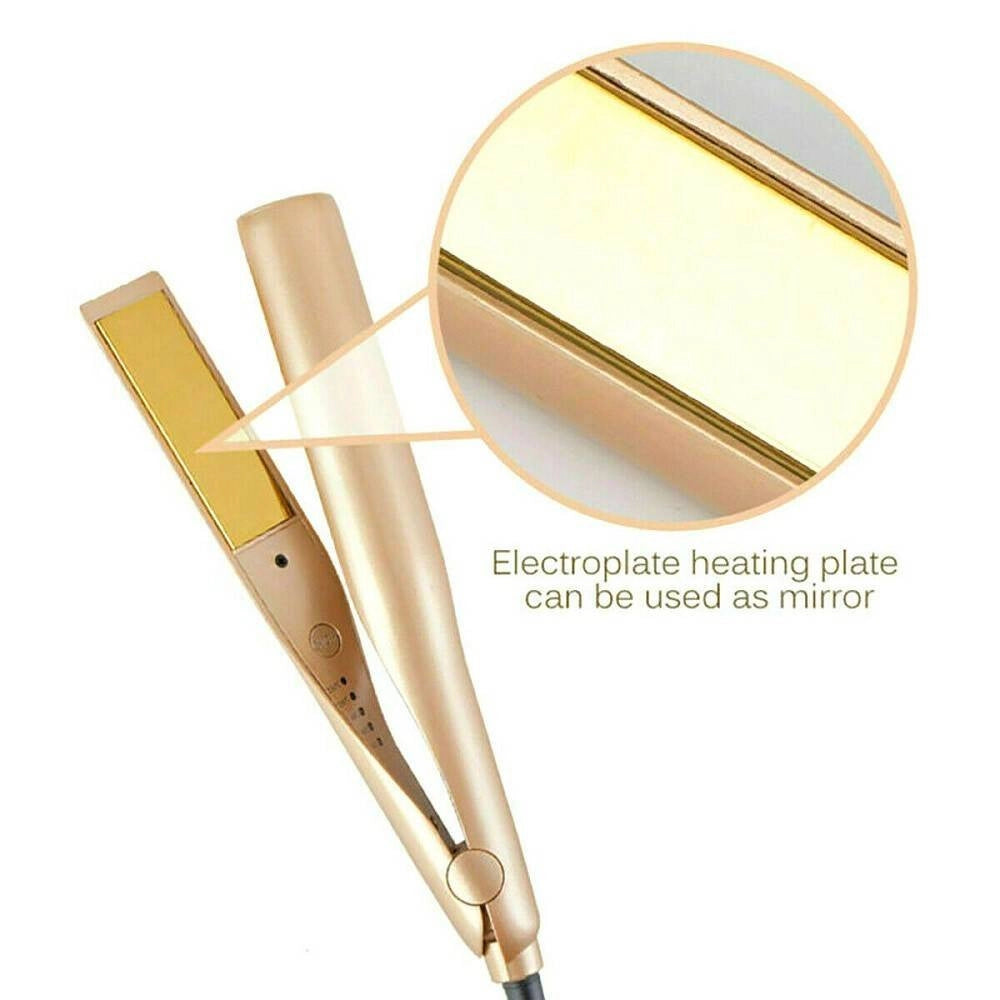 Trade Shop - Piastra Per Capelli 2 In 1 Iron Pro Arricciacapelli Professionale 230°c Ricci -