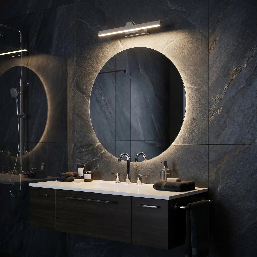 Applique Da Bagno Led Swe001-1w 43cm Chrome