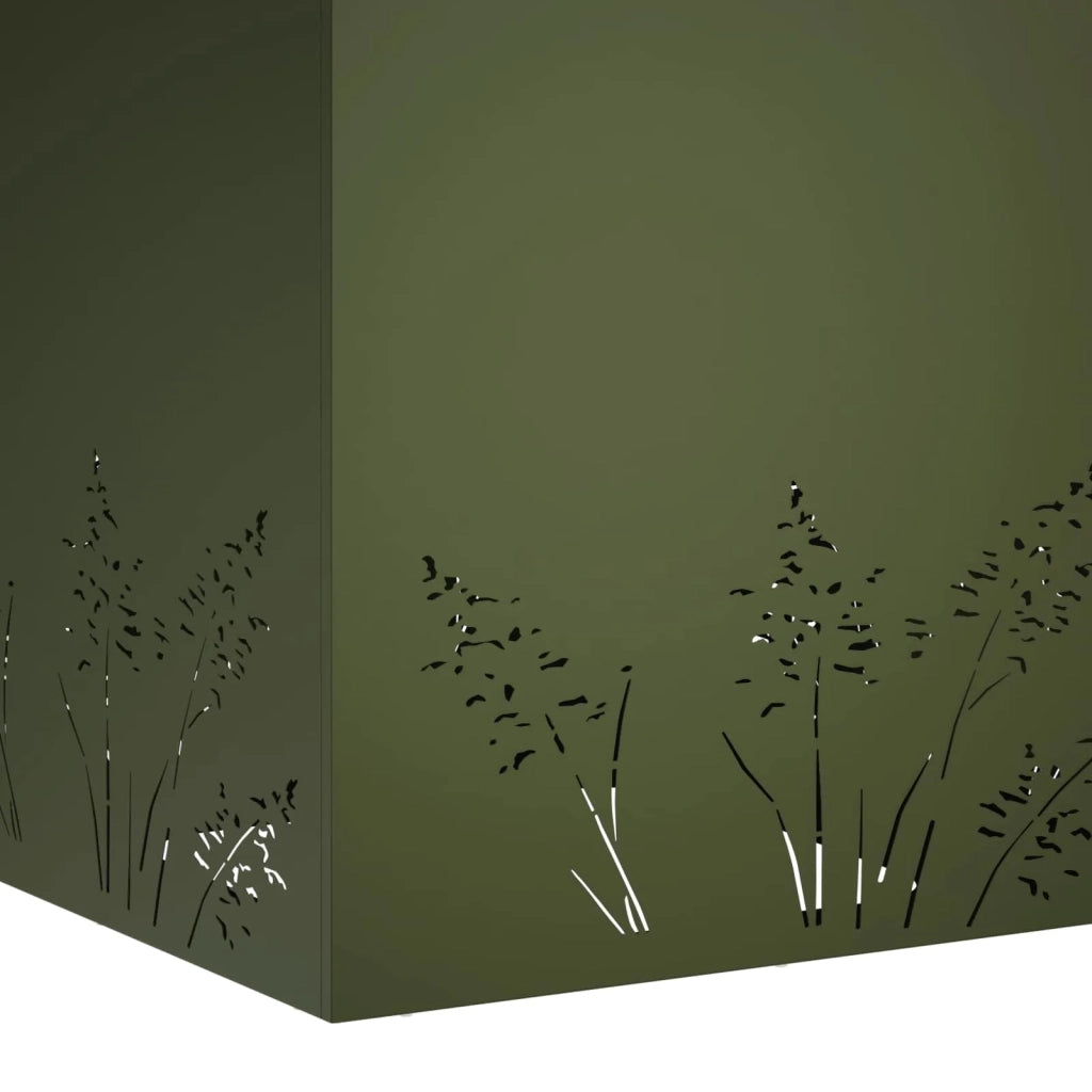 Vaso da giardino Verde Oliva 50 x 50 x 49 cm 8005798