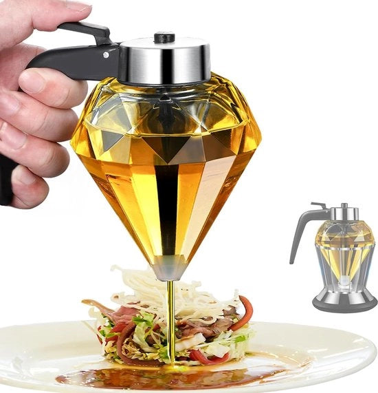 Set di bottiglie di olio d'oliva da 200ml - Squeezer liquido per spezie e miele
