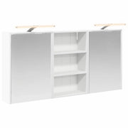 Set di Armadi da Bagno | Armadio da bagno con lo scaffale 3 pz 126 x 16 x 62.5 cm