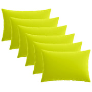 Federa 6 pcs HEERLEN Verde brillante. 50 x 80 cm Poliestere 912036