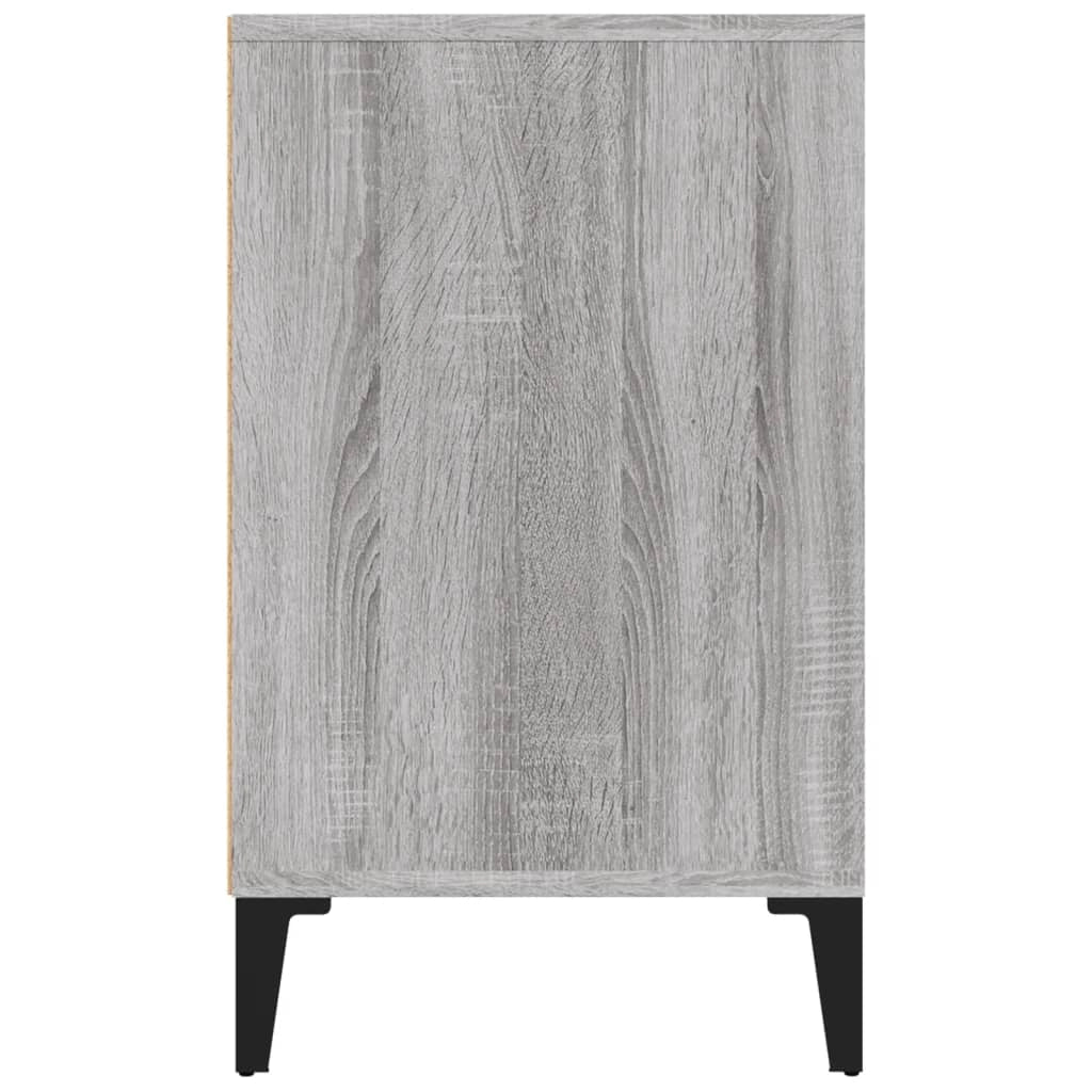 Scarpiera mobile contenitore per scarpe mobile per ingresso/corridoio/soggiorno design Sonoma 102 x 36 x 60 cm legno ingegnerizzato grigio 02_0022047