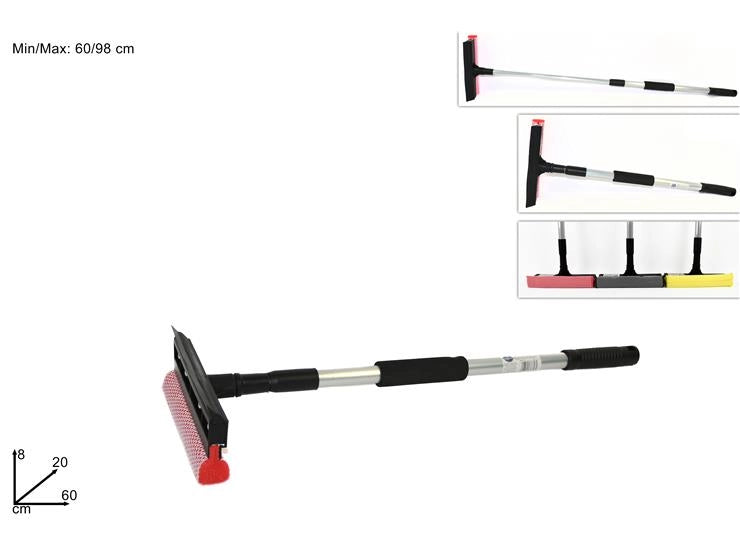 Lavavetri Tergivetro con Spugna Allungabile da 60 a 98 cm 3 Colori