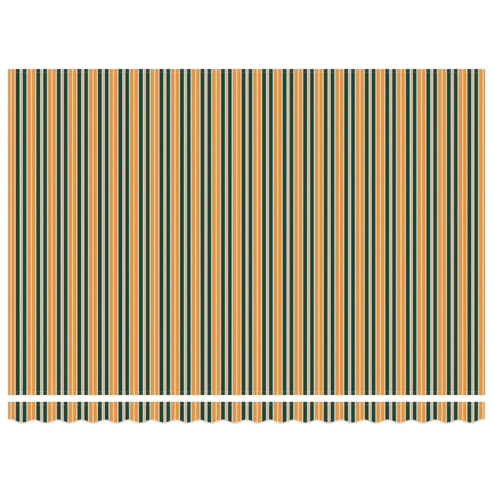 Struttura della tenda Verde e Giallo 450 × 300 cm 3331065