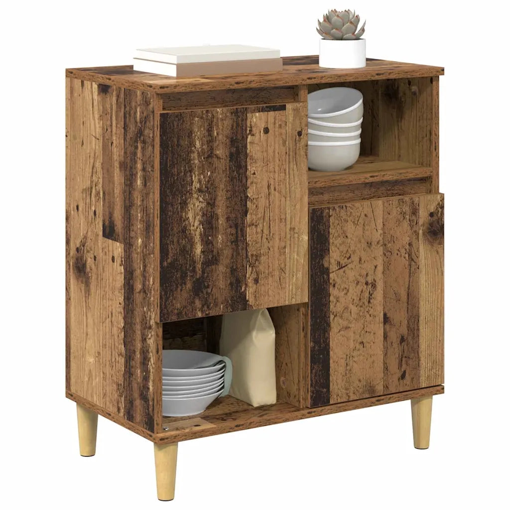 Credenza-Buffet-Armadio da cucina Legno vecchio 35 x 60 x 70 cm Legno multistrato