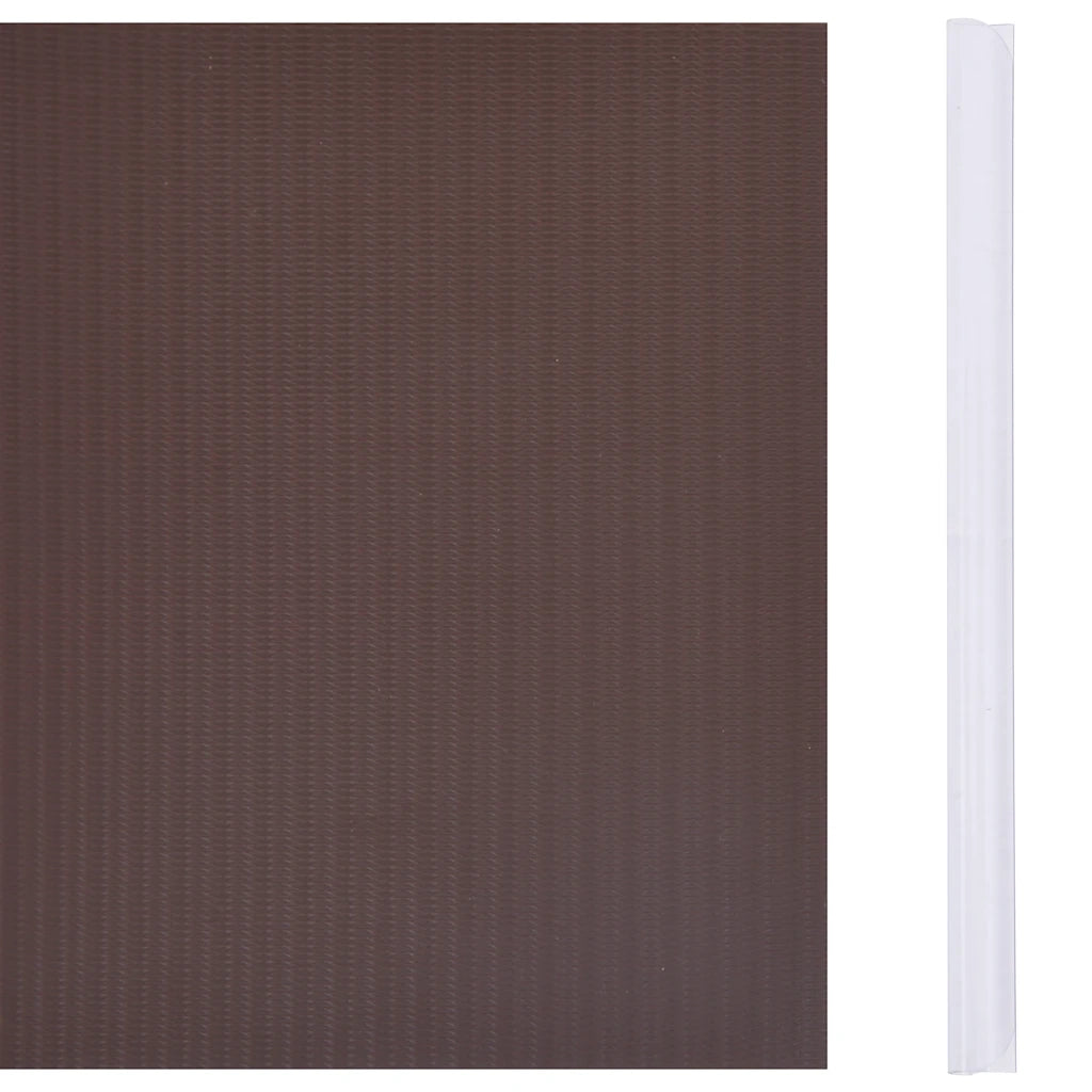 Recinzione Frangivento da Giardino PVC 70x0,19 m Marrone