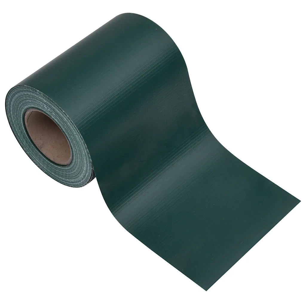 Recinzione Frangivento da Giardino | Recinzione da cortile PVC 35x0,19 m Verde Opaco