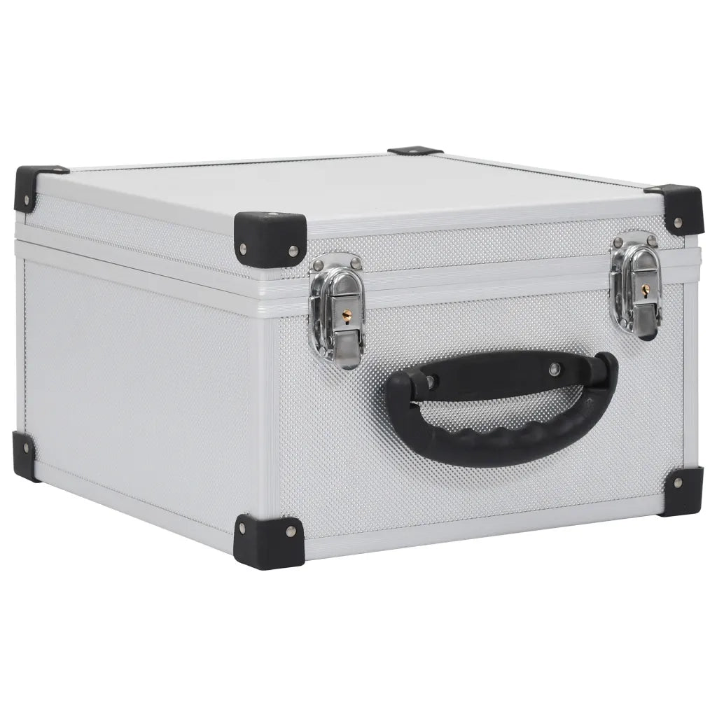 Custodia CD per 40 CD in Alluminio ABS Argento CFW7311238