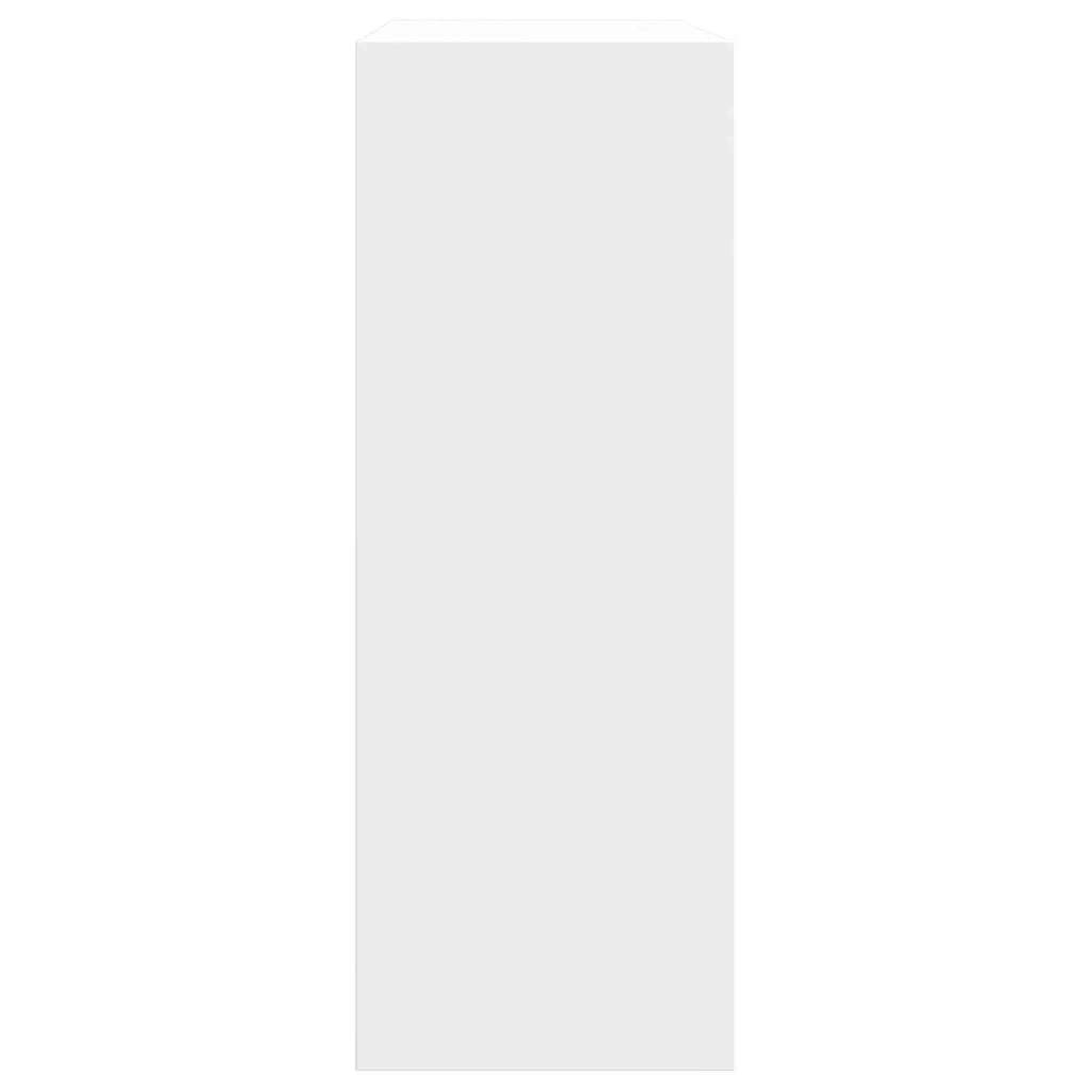 Scarpiera mobile contenitore per scarpe mobile per ingresso/corridoio/soggiorno 60 x 21 x 57 cm legno ingegnerizzato bianco 02_0021478