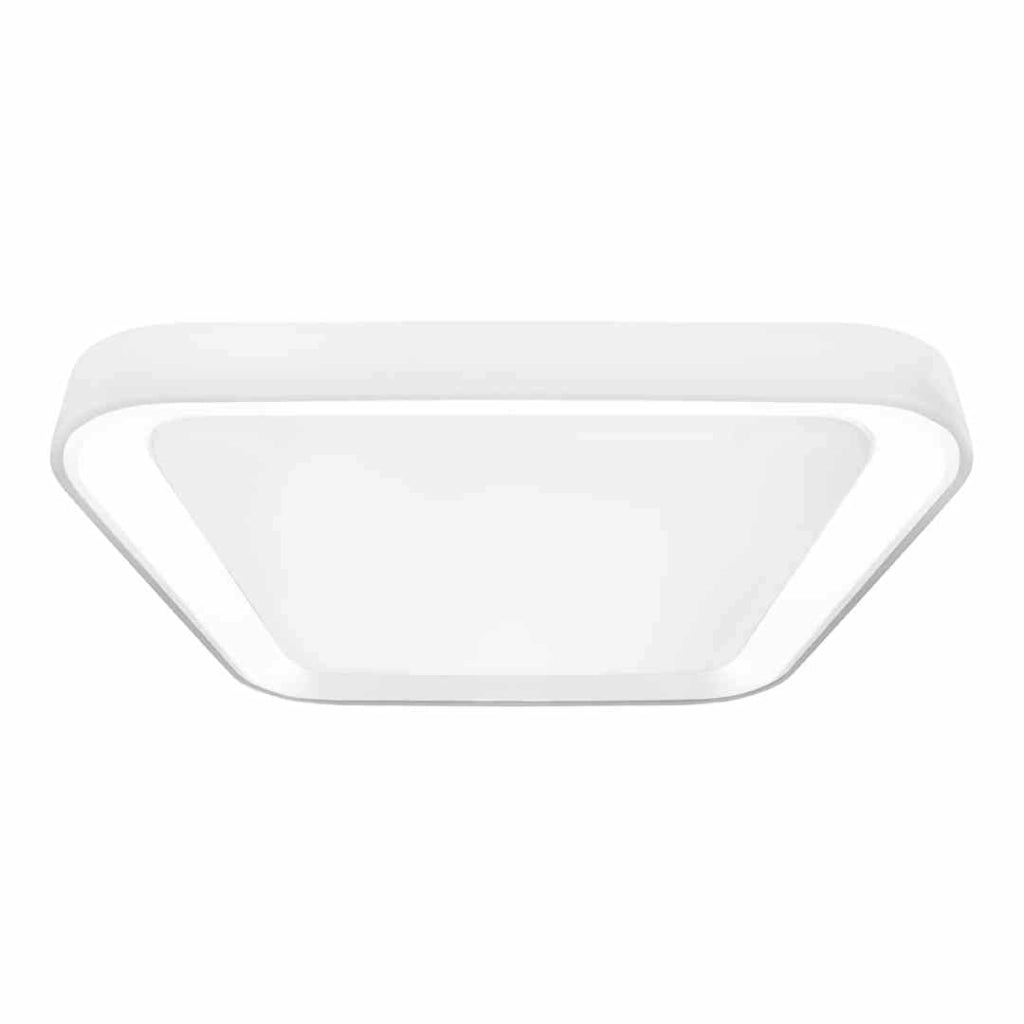 Plafoniera LED quadrata bianca 40x40 dimmer Milagro
