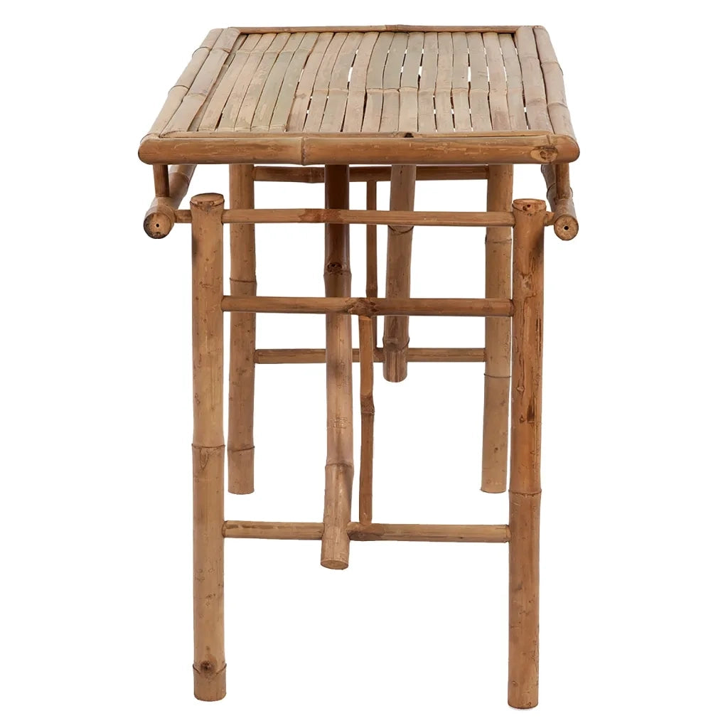 Tavolo da Giardino Pieghevole 115x50x75 cm Bambù 341745