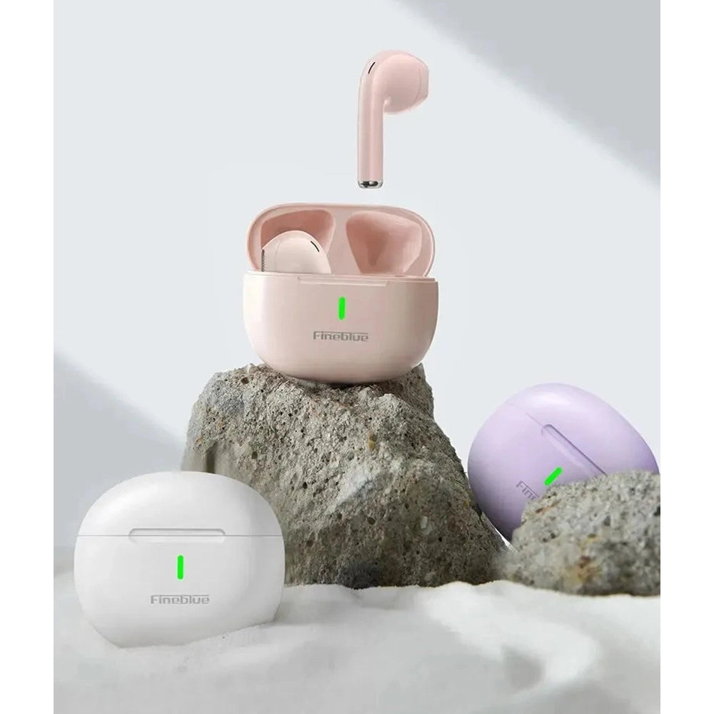 Trade Shop - Auricolare Cuffie Wireless Tws M5 Bluetooth V5.4 Funzione Touch Sensibile Suono Hi-fi -