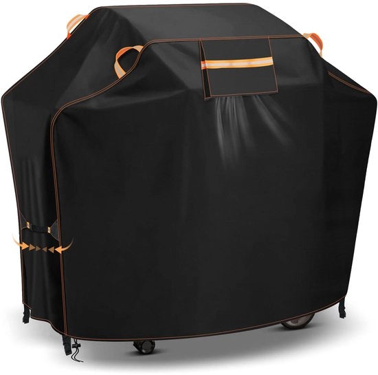 Hoes per Grill a Gas Resistente all'Acqua, Hoes per Grill in 420D Tessuto Oxford, Hoes per Grill con Ventilazione, Hoes per Grill Resistente all'Acqua per Esterno, 183 x 66 x 130 cm