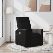 Divano Sedia-Poltrona Reclinabile in Tessuto Nero 600707