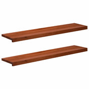 Soglie per finestre 2 pz Marrone 120 x 25 x 2 cm 42048268