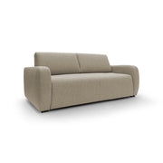 Duna Divano letto matrimoniale con materasso 20 cm in tessuto impermeabile T03 195 cm (mat. 140x197) marrone