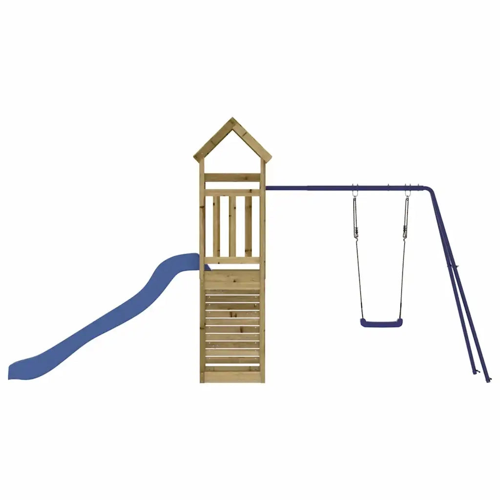 Set da Gioco da Esterno in Legno di Pino Impregnato 3155905