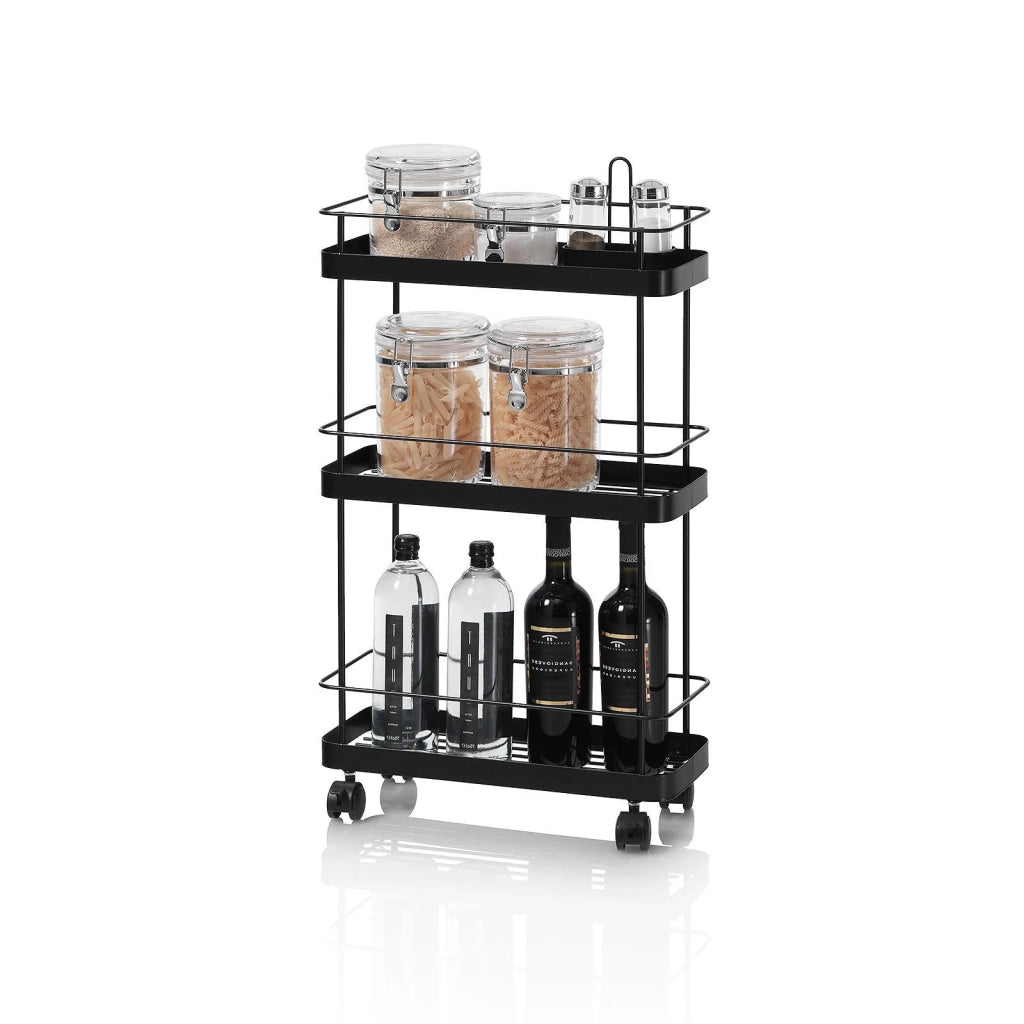 Carrello TRIS nero